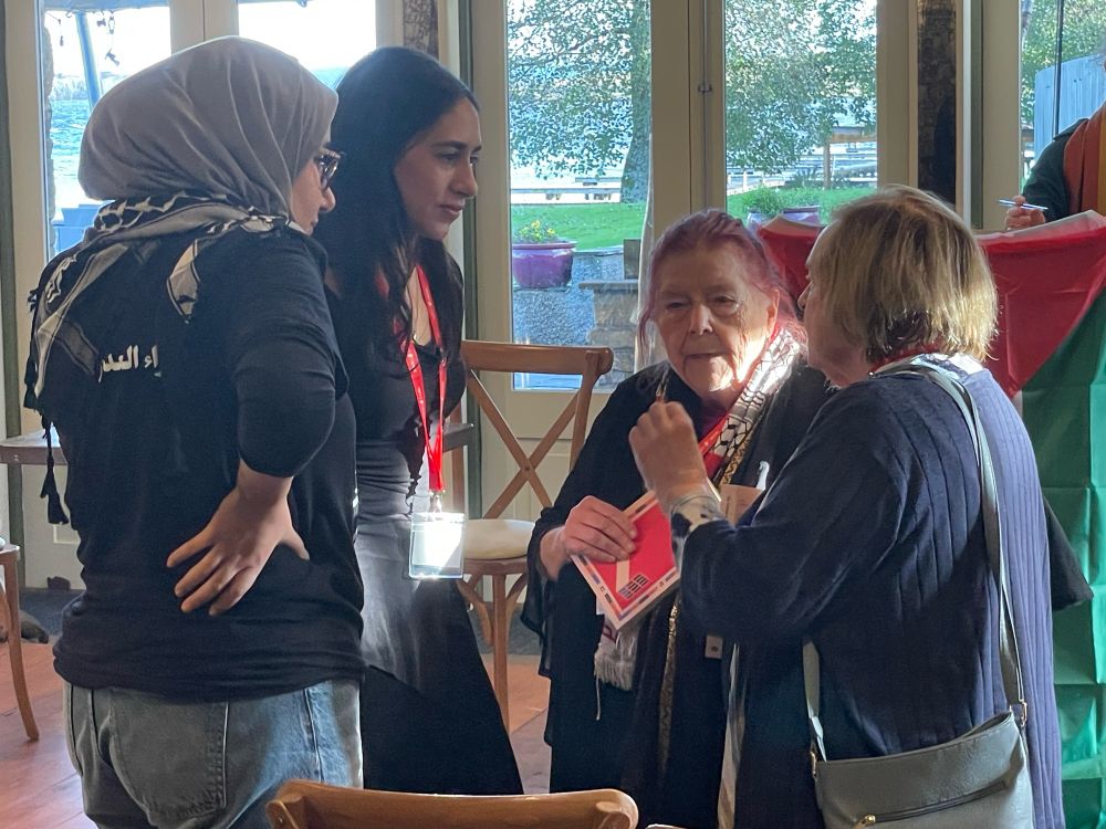Nihal El Assar, Yasmin El Sousa, and Bernadette McAliskey