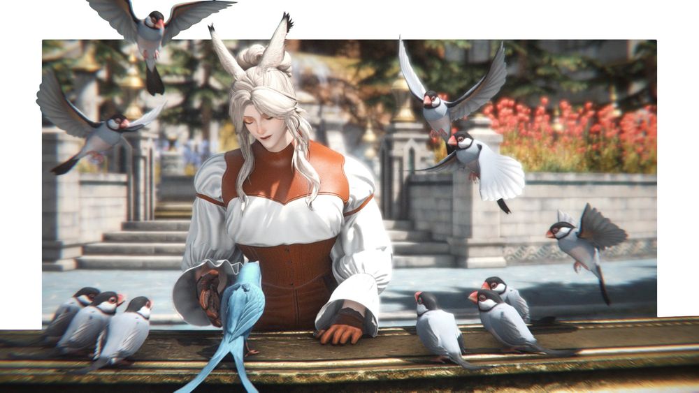 same as previous, mostly. this time however, yuun is singing for the birds.