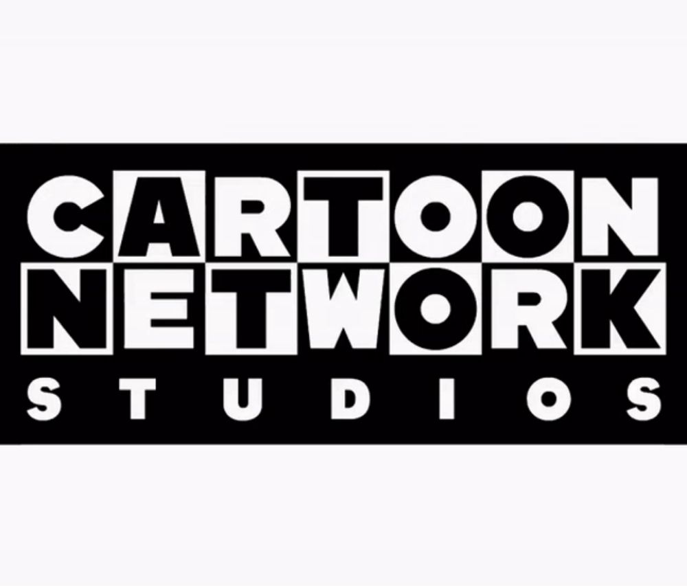 a logo for cartoon network studios with a green glove