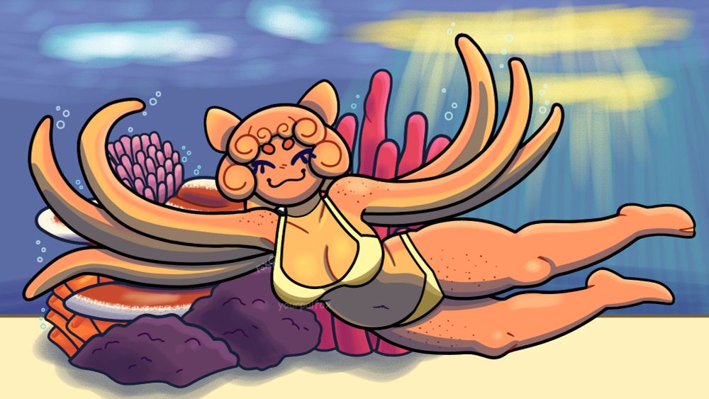 The background on this image took longer than she did, and you won't even get to see all of it. Isn't that the real kicker?