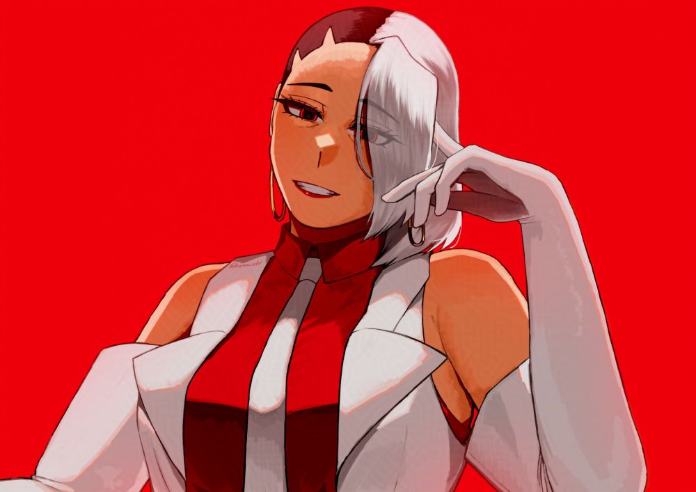 Half body featuring Helen's oc Mrs. Calinao.