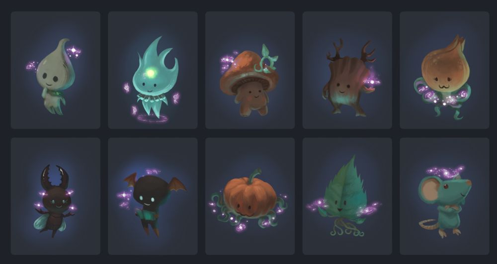 Spritely mascots, as drawn by David Revoy!