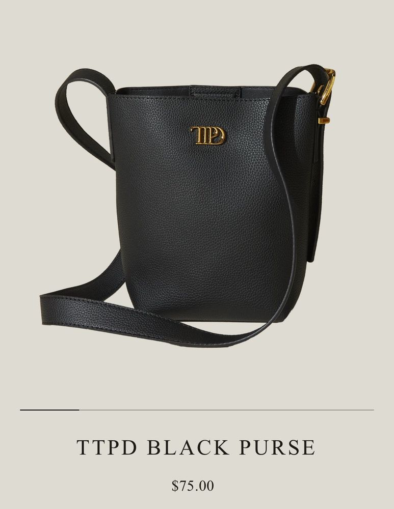 ttpd black purse