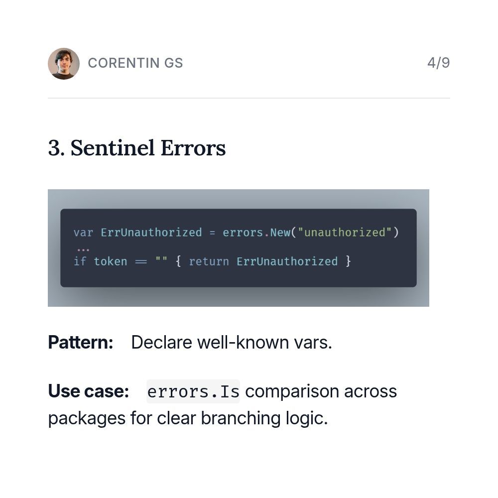 🛡️  7 Go Error Handling Patterns Real-world examples to bulletproof your backend