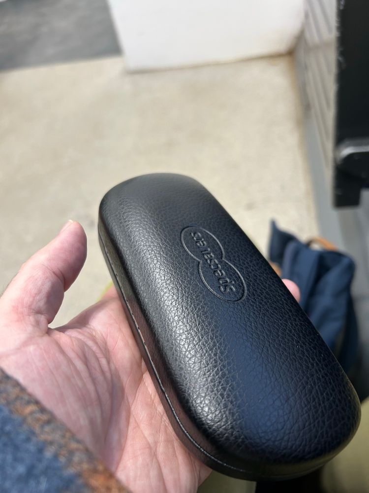 The glasses case I question!