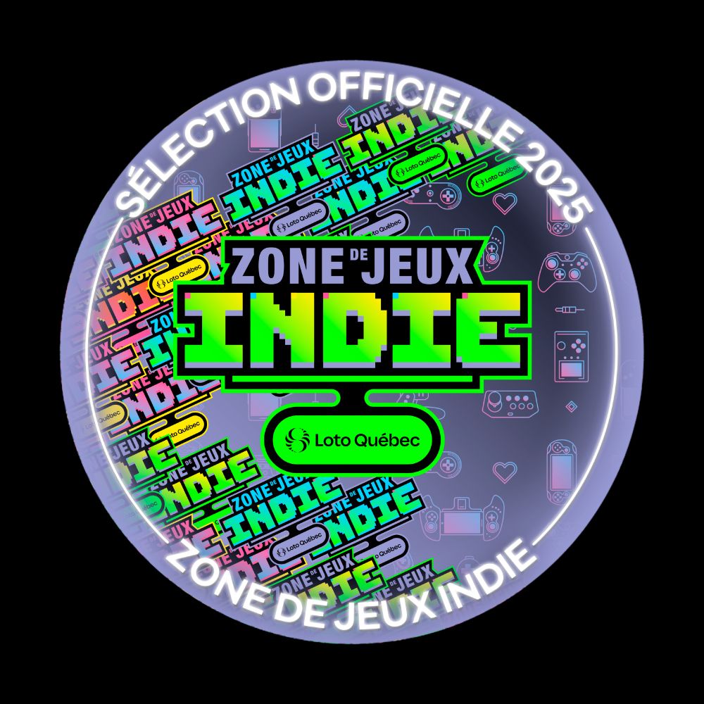 The Indie Game Zone Montreal Comiccon badge
