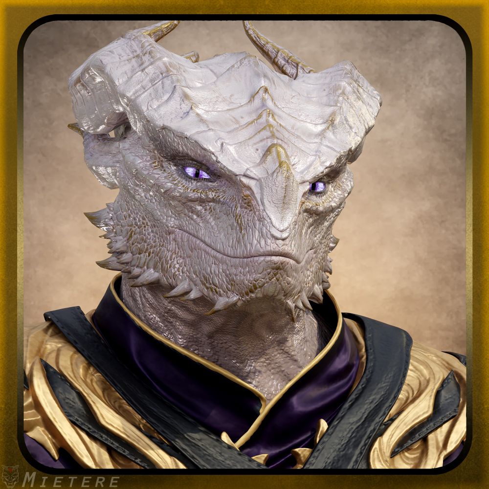 Dragonborn portrait