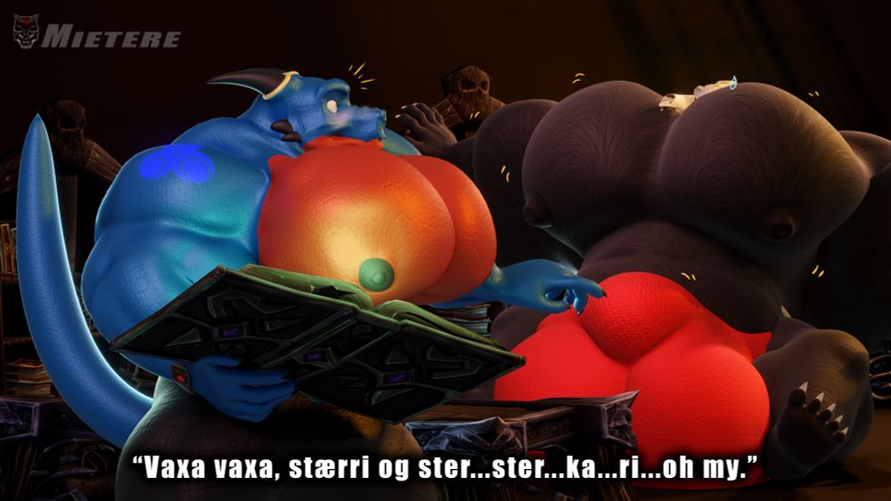 Kalos reads from an Icelandic tome that unexpectedly makes Ragnarøk massive. 