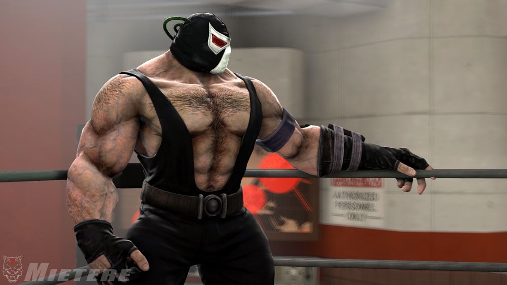 Bane in wresting ring 