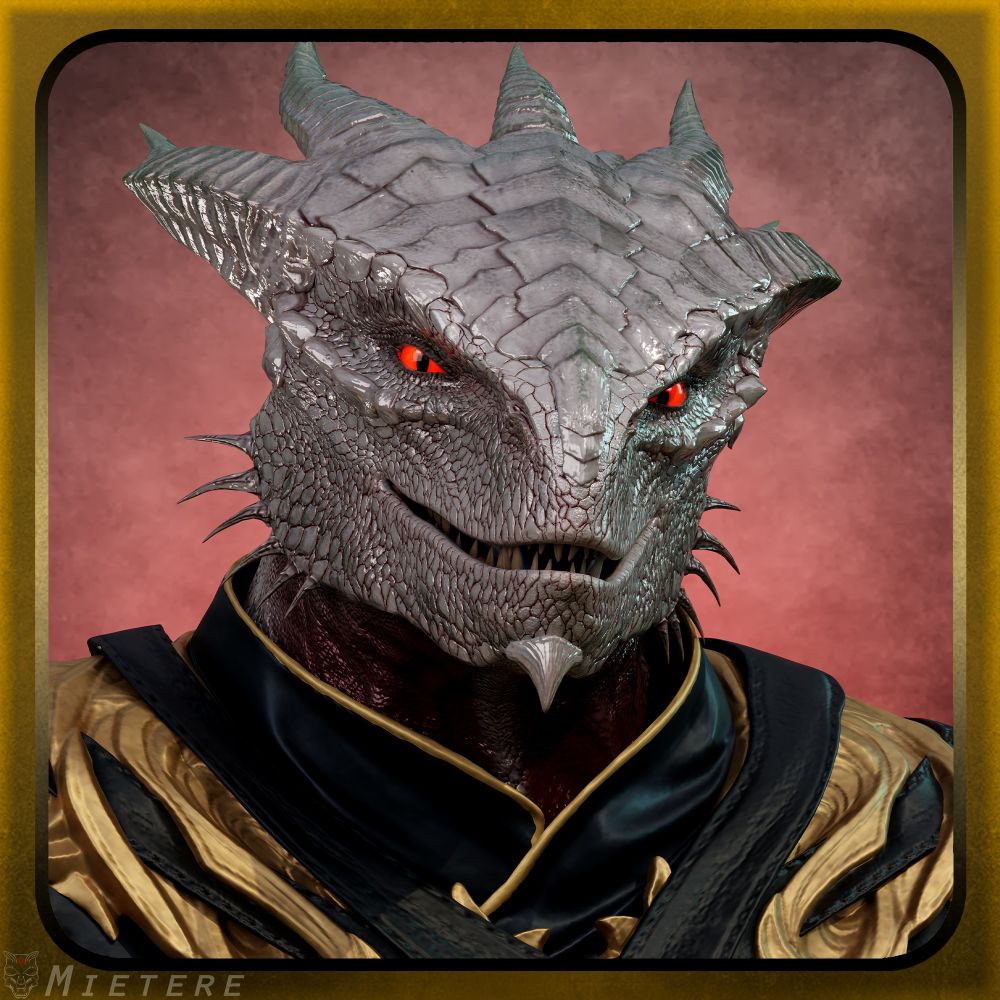 Dragonborn portrait