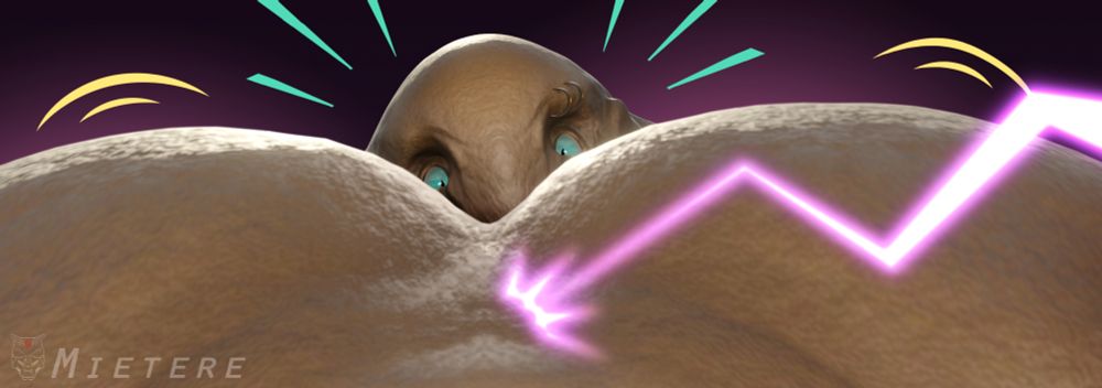 Theta getting grown by a laser
