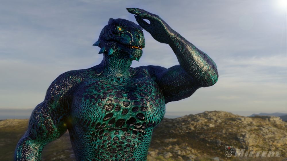 Buff Argonian 