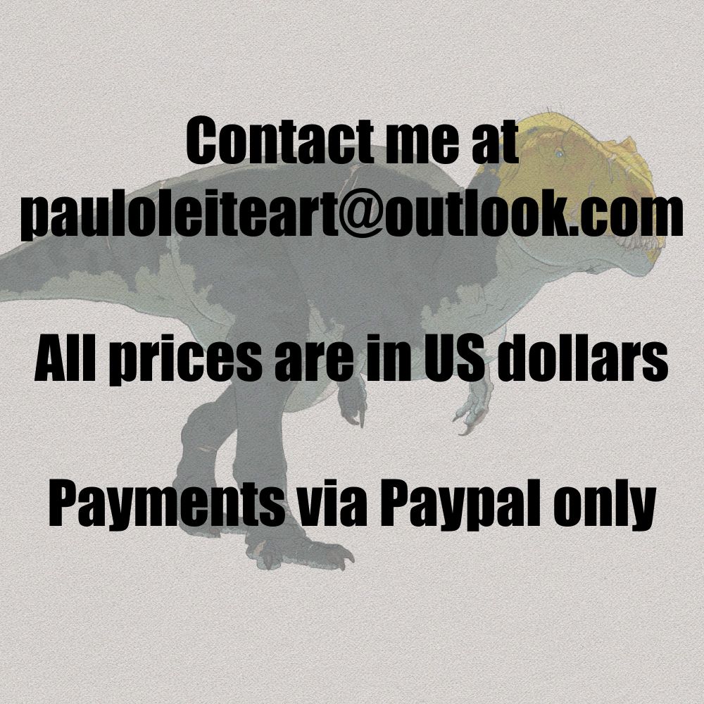 Contact me at pauloleiteart@outlook.com

All prices are in US dollars

Payments via Paypal only