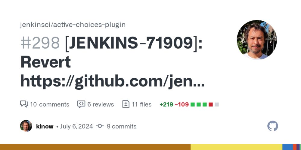 [JENKINS-71909]: Revert https://github.com/jenkinsci/active-choices-p… by kinow · Pull Request #298 · jenkinsci/active-choices-plugin