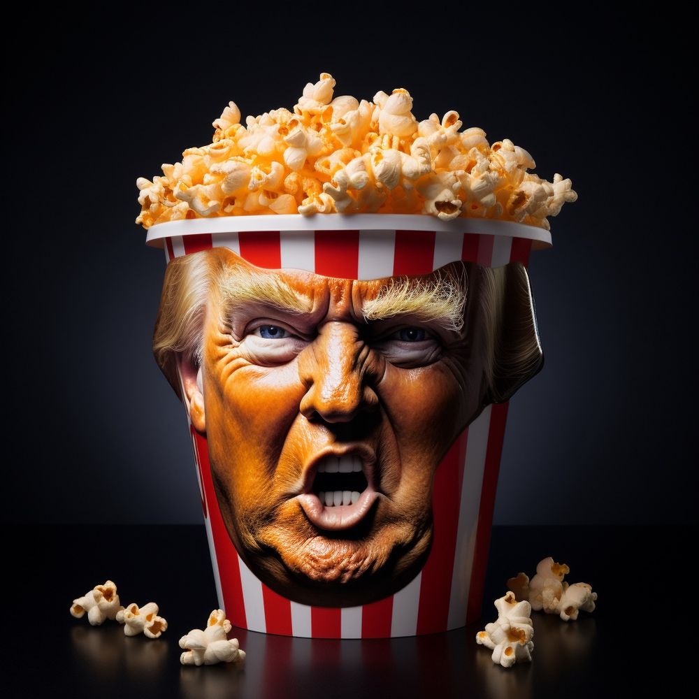 Pop corn Trump