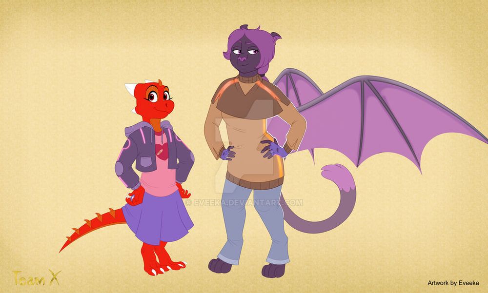 Spyro  und Ember Fanfic