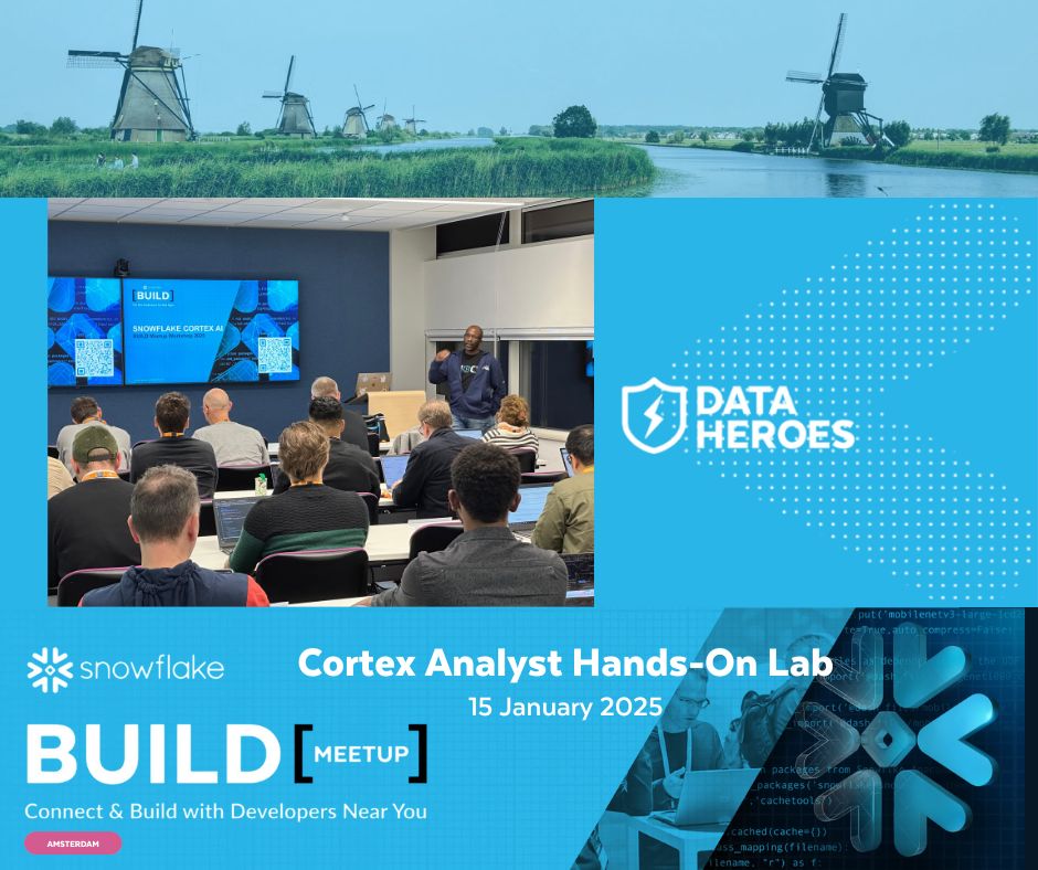 Snowflake BUILD Amsterdam — Cortex Analyst Hands-On Lab