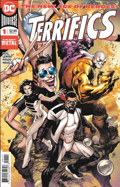 The cover of The Terrifics #1
