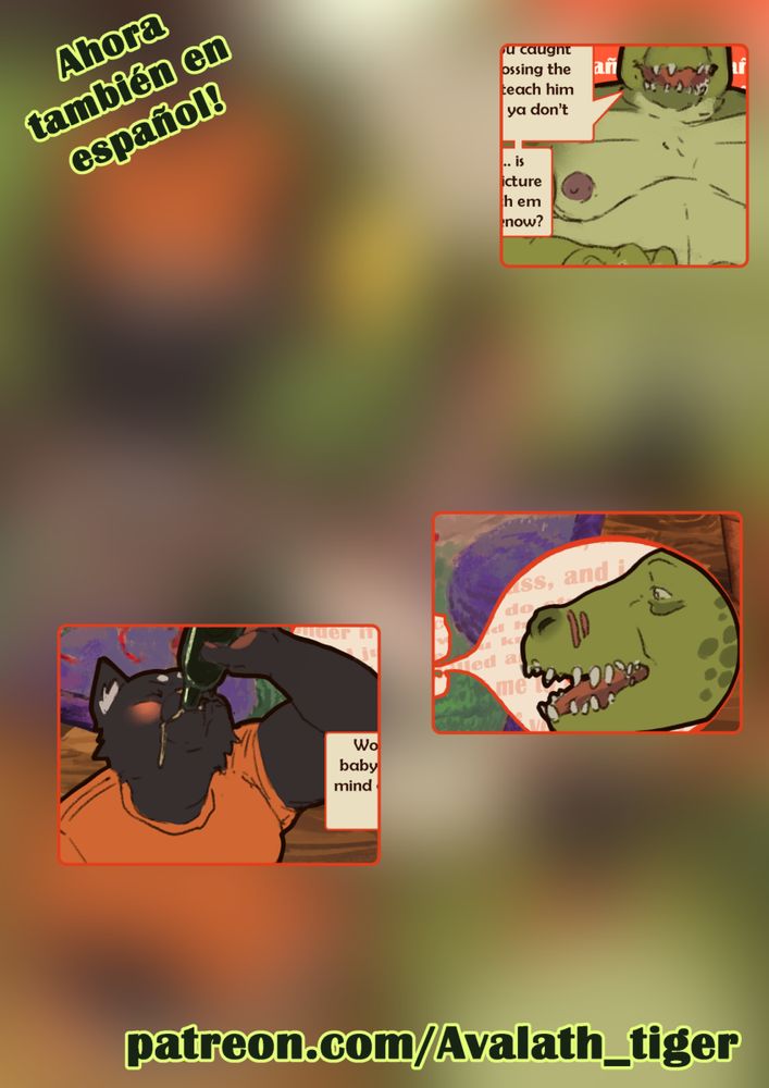 comic following up the illustration with this sexy grandpa xhilling naked in his backyard now on patreon!