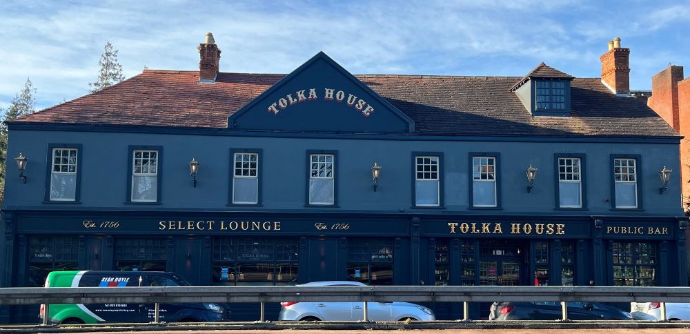 Exterior of The Tolka House.