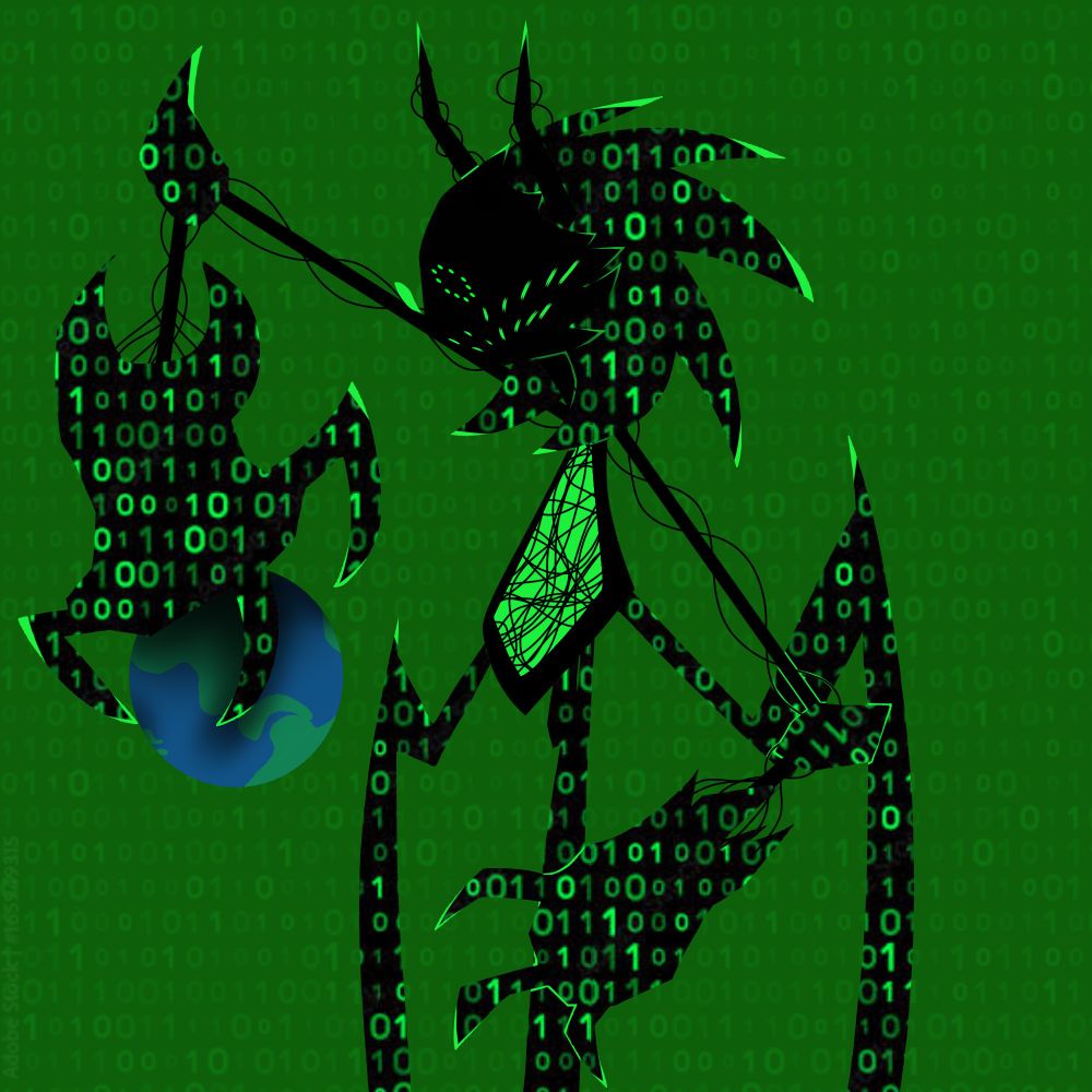 Fatal Error if he managed to get into too secret government agencies and collected their power