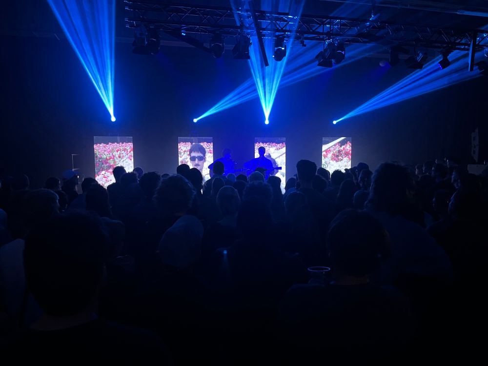 Ein Konzert von hinten 