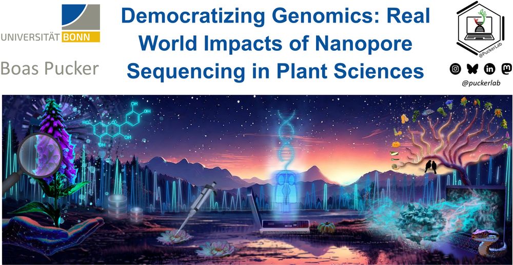 Title slide of nanopore sequencing talk. More details: https://www.izmb.uni-bonn.de/en/pbb/news
