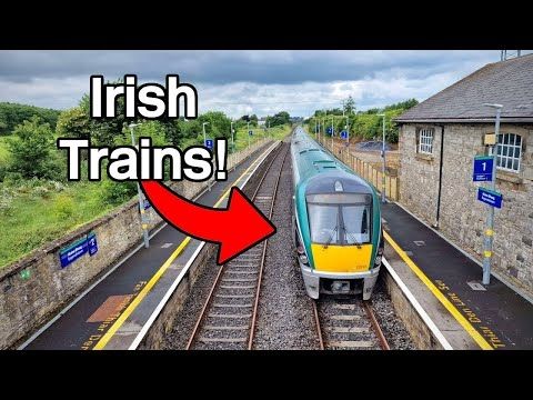 Riding Trains in Ireland for the First Time..