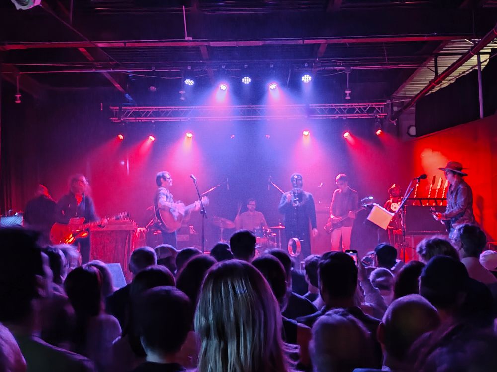 Brian Jonestown Massacre on stage at The Cat's Cradle, 9/3/25