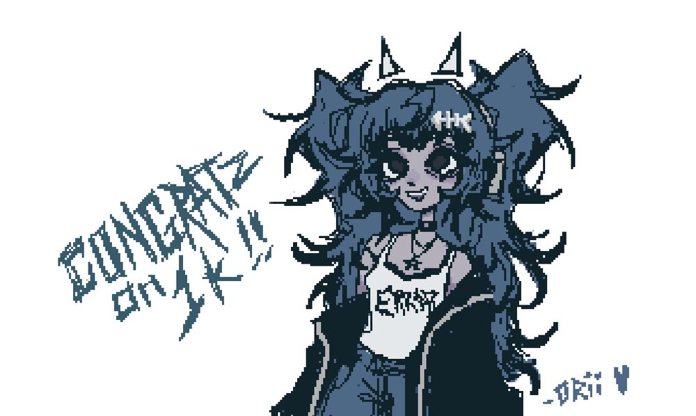 CONGRATZ on 1K!! - ORii 💙