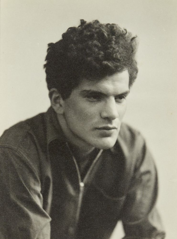 A black and white picture of John Cornford whilst he was a student at Trinity College in the 1930s.
