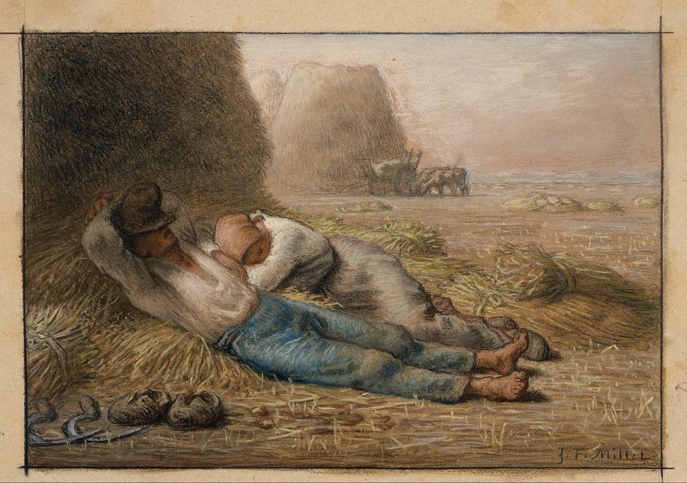 Jean-François Millet
Noonday Rest
1866
Boston Museum of Fine Art