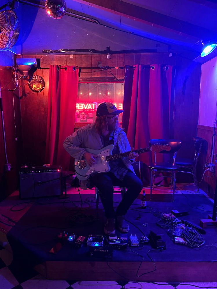 Matthew J. Rolin performing at Little Rose Tavern in Cleveland