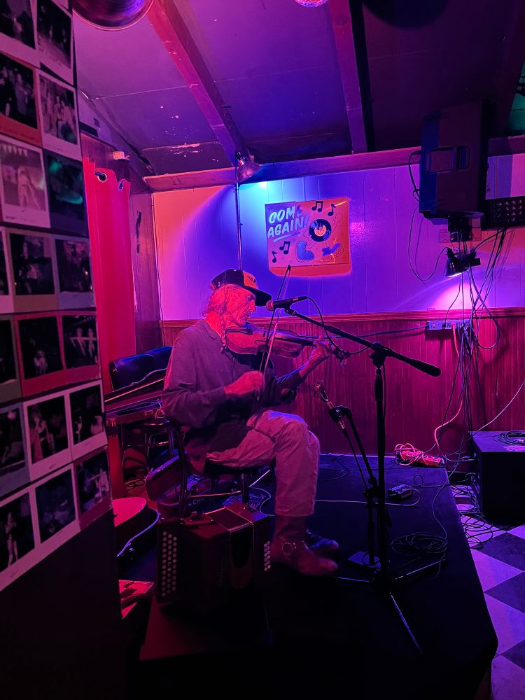 Ralph White performing at Little Rose Tavern in Cleveland