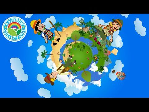 Around the World Adventure 🌍 | 🌈 The Rainbow Collections | Pop Song for Kids & Toddlers