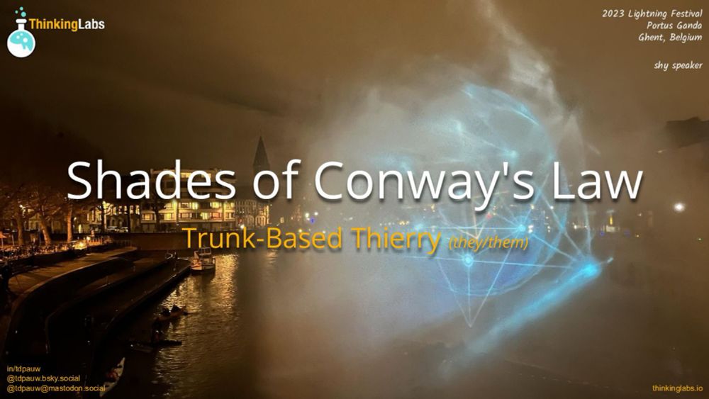 Shades of Conway's Law