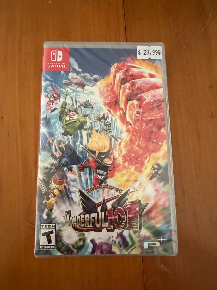 A copy of Wonderful 101 for Switch