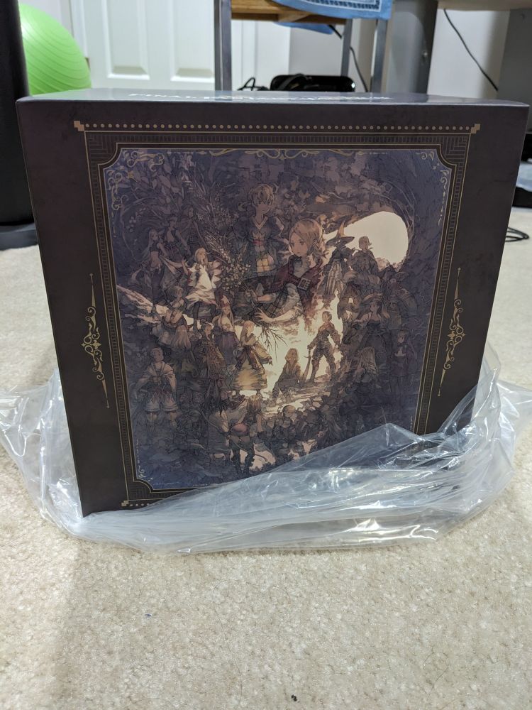 Final Fantasy Tactics: The Ivalice Chronicles collector's box. Game not included. 