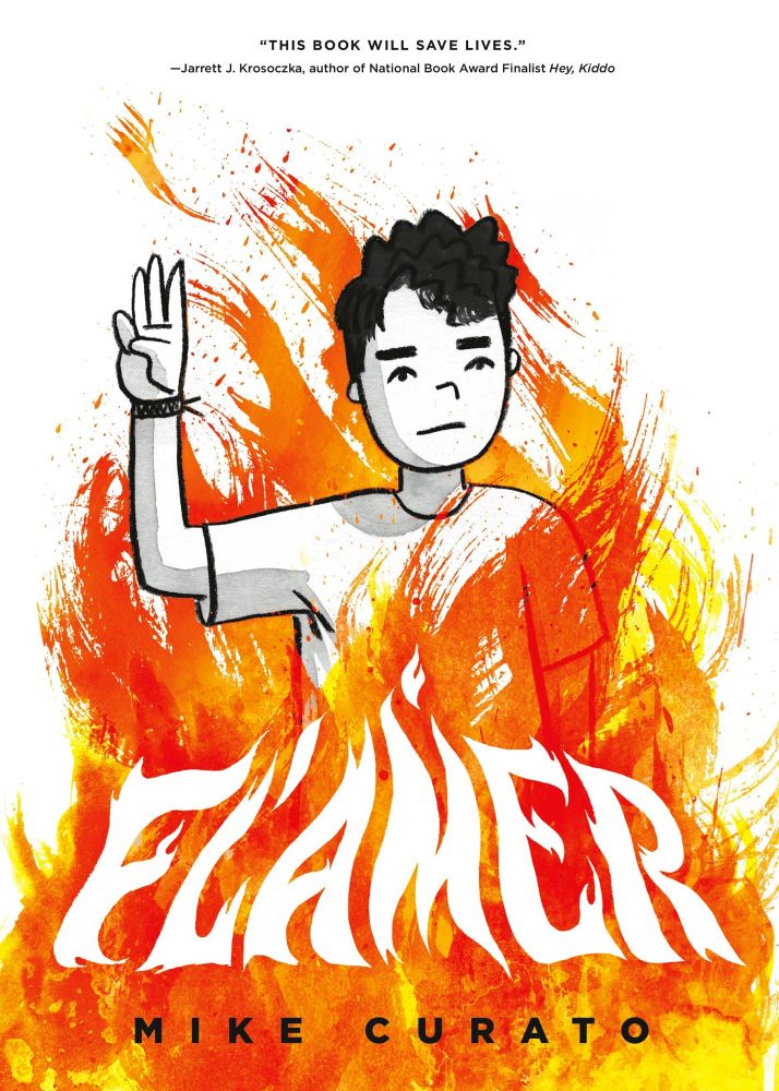 Book cover: flamer