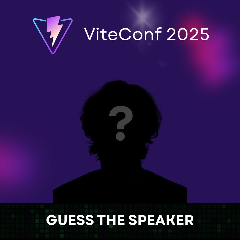 The Silhouette of the speaker we are looking for.