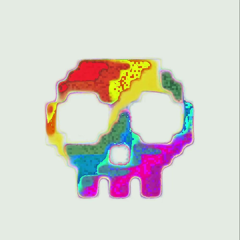 Scribbix Halloween Edition: The Pixel Skull - Scribbix | OpenSea