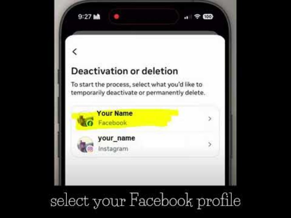 Deleting your Facebook Account in under a minute.