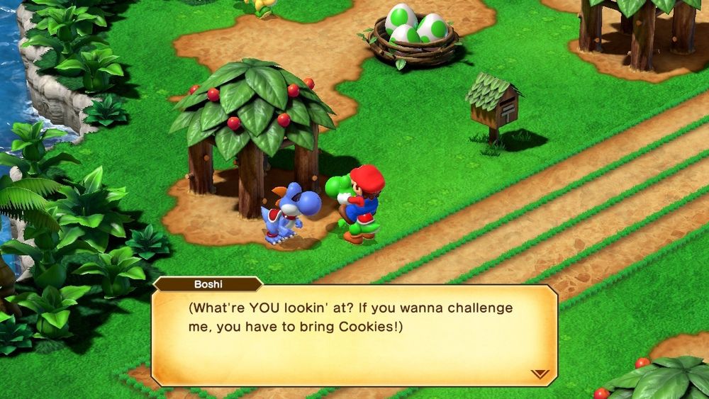 Screenshot from the Super Mario RPG remake...yeah, I 100% get Geno's appeal, but I'd take an official Boshi skin in Smash instead ANY day of the week.