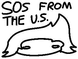 "SOS FROM THE US"