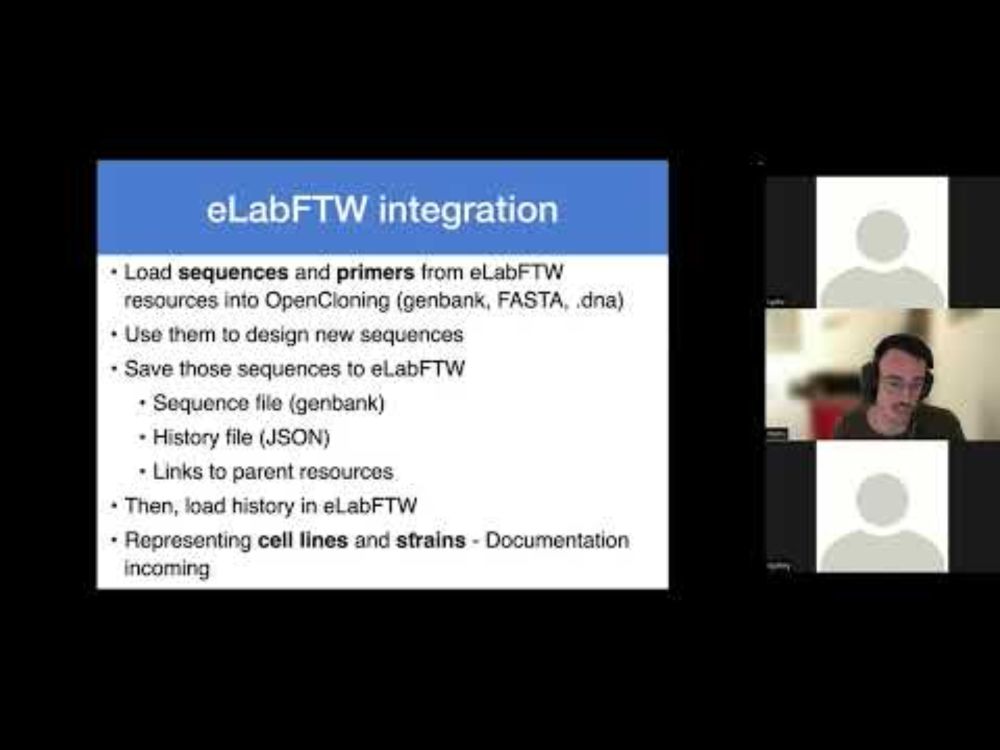 eLabFTW Community Meeting VII - June 10th 2025