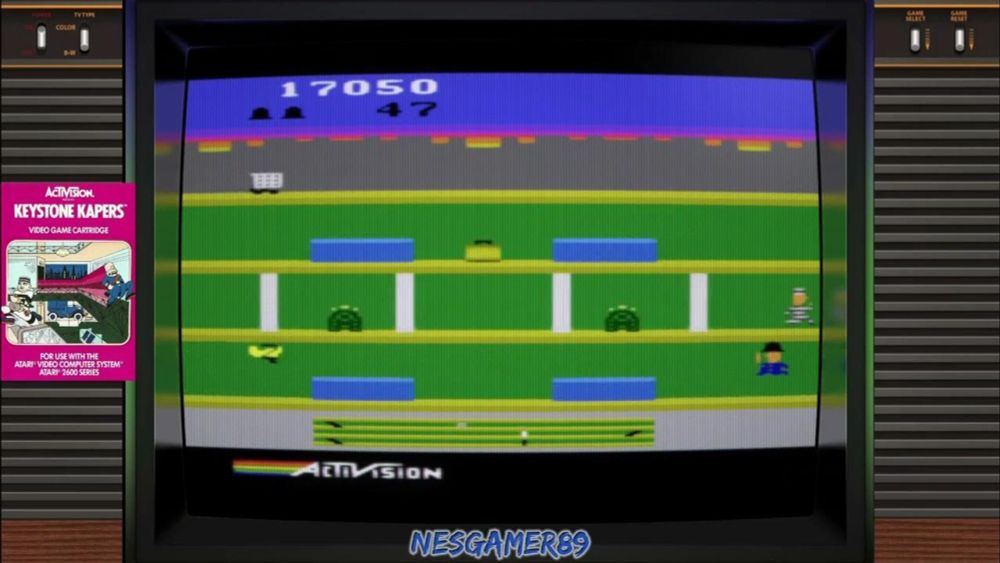 Keystone Kapers (Atari 2600) - Gameplay