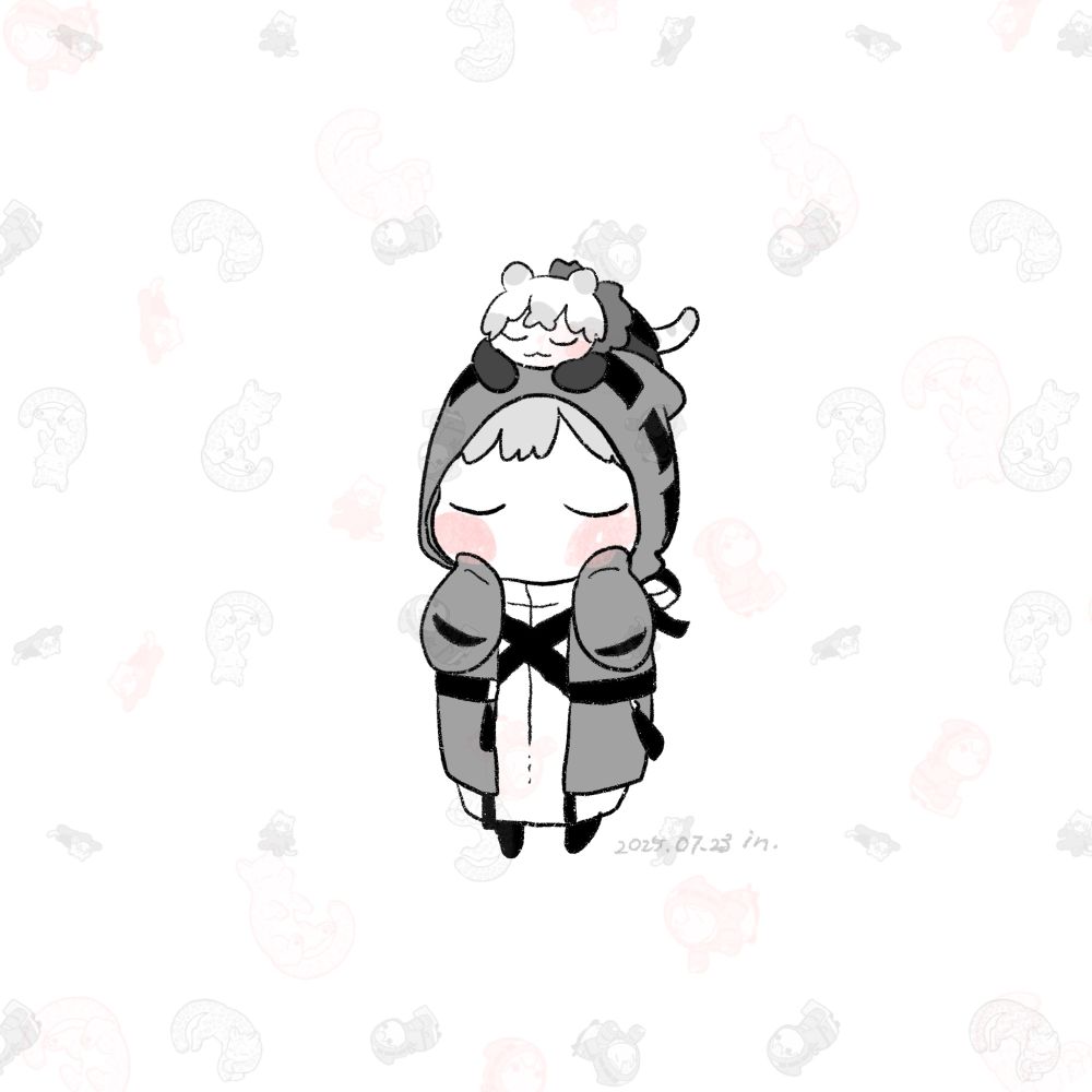 昨日のお洋服いっぱい褒めてもらって嬉しかったね、いのち