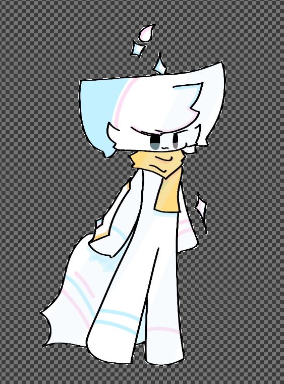 Name is Azane Casley 
(hes not trans its just the colour)