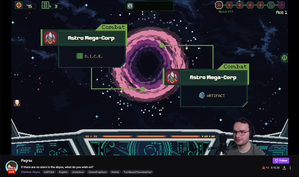 Pagrax playing Starless Abyss