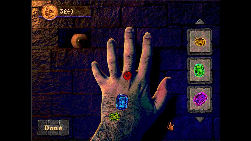 Grey Alien's upcoming retro card-slashing horror game, Forbidden Solitaire.